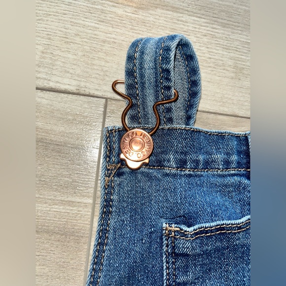 Denim Co. Distressed Overalls Girls Sz 6-7 - EUC - Picture 10 of 16